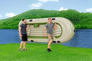 Надувний човен Bestway Hydro-Force Voyager X4 комплект 350×145×49 см