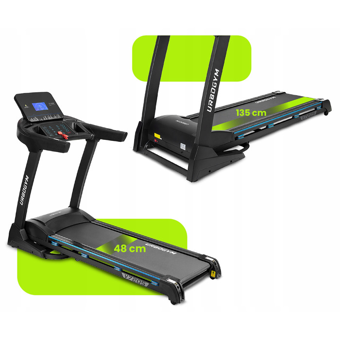 Електрична бігова доріжка Urbogym V720S до 150 кг