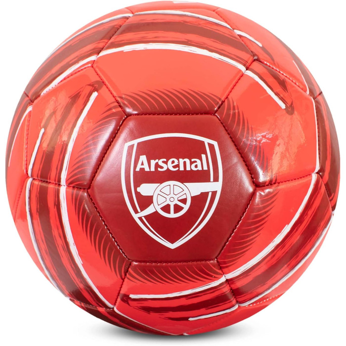 М'яч для футболу Hy-Pro Arsenal F.C. | Розмір 5, Тренувальний, Матчевий, Офіційно ліцензований товар, для дітей та дорослих