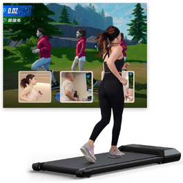 Бігова доріжка Walking Pad Lacuffy 2,5 к.с. для дому, до 136 кг, з додатком, тренуваннями та онлайн-змаганнями