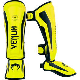 Захисники гомілок Venum Elite для дітей, унісекс, розмір L, колір Neo Yellow