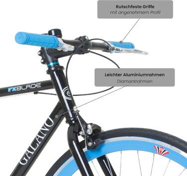Велосипед Galano Blade Fixie 28