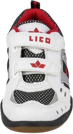 Дитячі унісекс кросівки для залу Lico Multisport Indoor, розмір 28 EU, біло-синьо-червоні