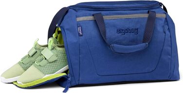Дитяча спортивна сумка ergobag з відділенням для вологих речей, 20 л, космічний ведмідь, темно-синя