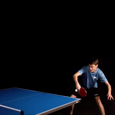 Настільний тенісний ракетка Butterfly Timo Boll Gold 85020 з ITTF сертифікатом, для тренувань і хобі, панель Pan Asia, вигнута ручка, комплект з CC1