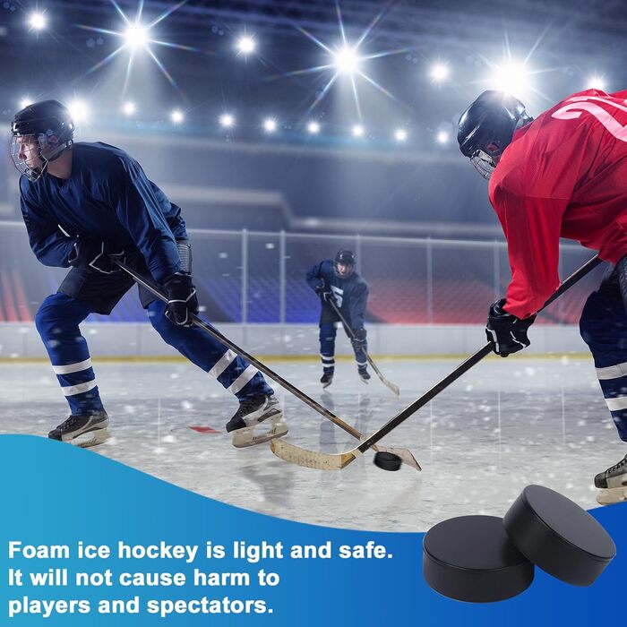 Набір хокейних шайб Noaya 16 шт. – 7,6 x 7,6 x 2,5 см. Ідеально для тесхокею, ковзанки, тренувань та гри. Хокейне обладнання для початківців та професіоналів.