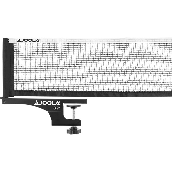 Сітка для настільного тенісу JOOLA Easy-Indoor, регульована, чорна, 183×15,25 см, для аматорського спорту