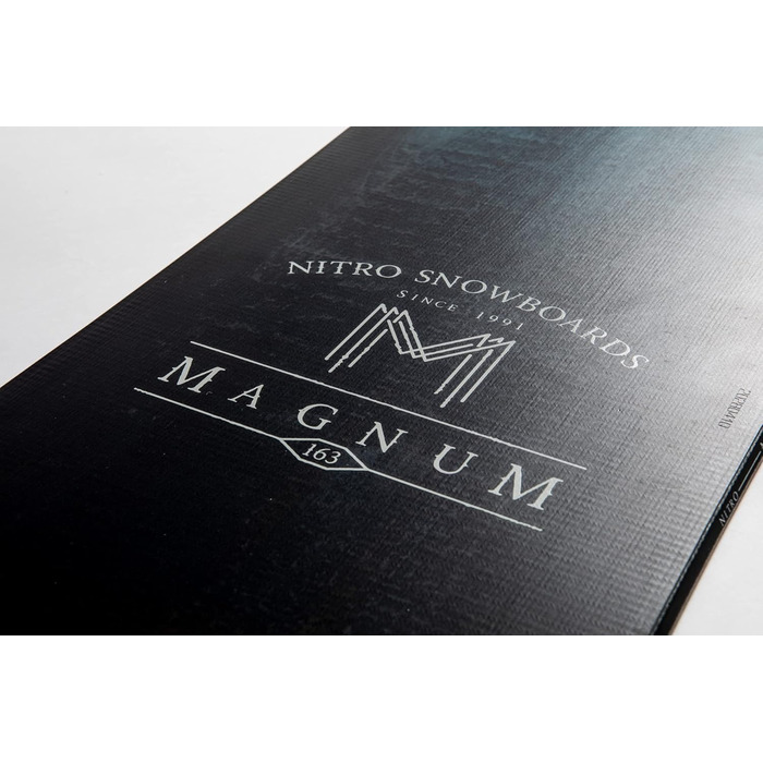 Сноуборд Nitro Magnum Wide 163 см для великих розмірів взуття, фрірайд-фрістайл, мультиколор