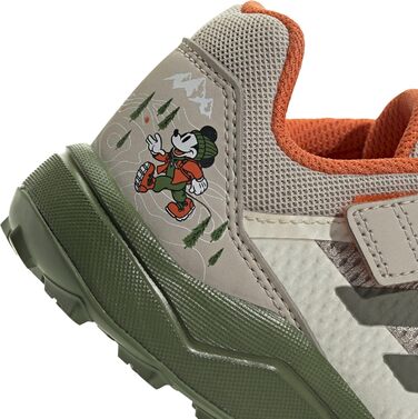 Кросівки для трейлраннінгу adidas Terrex Disney Agravic Flow, Unisex, 34 EU, Wonder Beige Olive Strata Orange