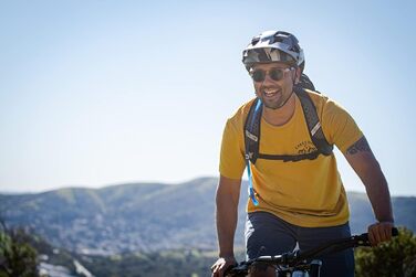 Велошолом Bell Spark 2 MIPS для MTB, матовий сірий-камуфляж, універсальний розмір S/M (50-57 см)