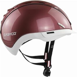 Жіночий велосипедний шолом Casco Roadster, рожево-білий, M (55-57 см)