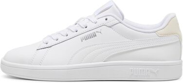 Кросівки PUMA Smash 3.0 L унісекс (білий/рожевий/сріблястий), розмір 45 EU