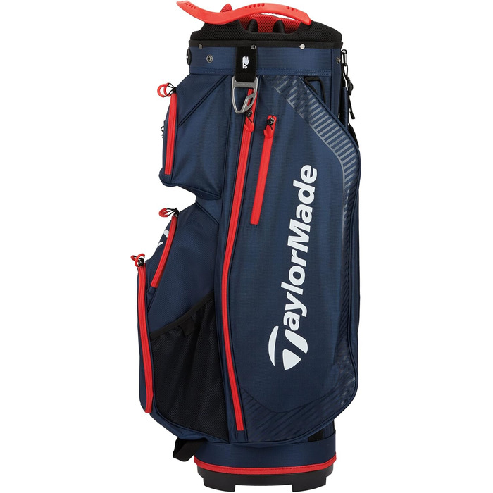 Сумка для гольфу TaylorMade Pro Stand & Cart Bag Navy/Red, для використання з гольф-карт