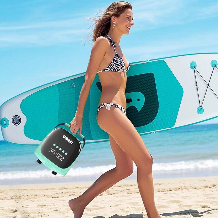 Електрична SUP-насос PPXIA 20PSI: для SUP-дошок, каяків, наметів, матраців