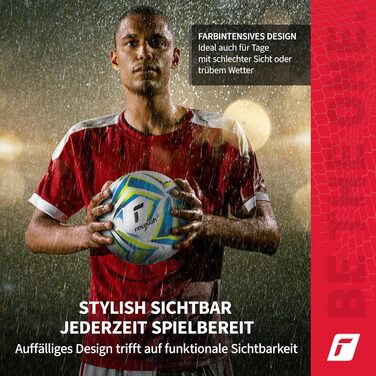 М'яч для тренувань Reusch Attrakt Silver - футбольний, з підвищеною зносостійкістю, для тренувань, школи та відпочинку