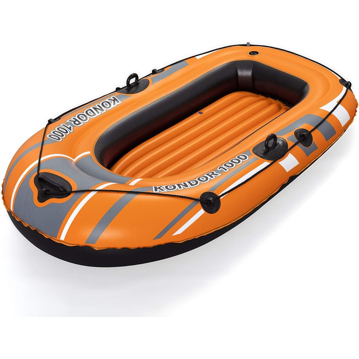 Надувний човен Bestway Kondor 1000, 155x93x30 см, для 1 людини, комплект