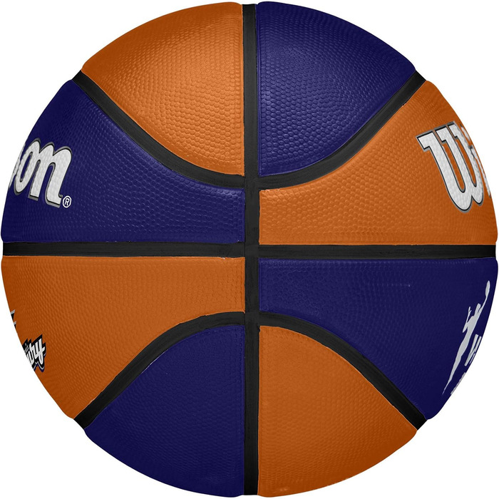 Баскетбольний м'яч WILSON WNBA Team Tribute Phoenix Mercury, офіційний, жіночий, розмір 15,2–72,4 см