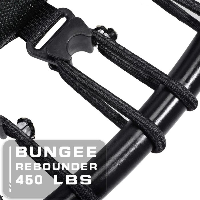 Трамплін для фітнесу DARCHEN 450F рожевий без ручки – для дому та занять спортом