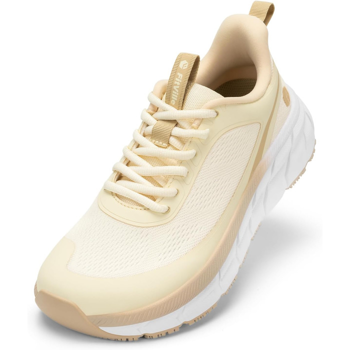 Жіночі кросівки для бігу FitVille з широкою стопою: дихаючі, легкі, зручні для ходьби (39 EU, кольору шампань)