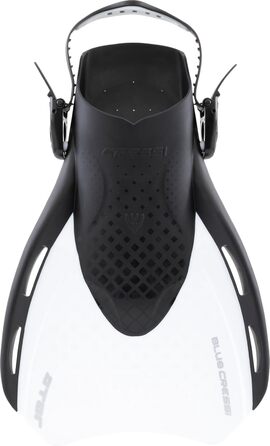 Ласти CRESSI Star Fins S/M (39-43) чорно-білі - для снорклінгу та плавання