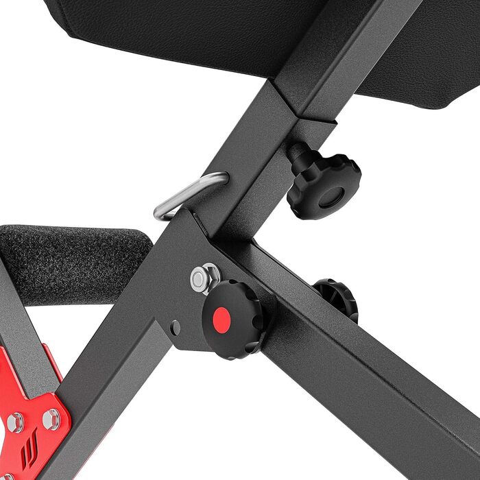 Тренажер для спини та пресу Marbo Sport MH-L116 2.0, гіперекстензія, європейського виробництва