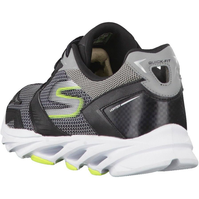 Чоловічі бігові кросівки Skechers Go Run Vortex, 39.5 EU, чорний/лайм