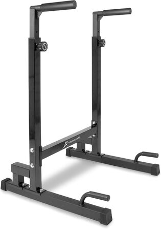 Стійка для віджимань ProsourceFit Dip Stand, важка, з'єднувач безпеки, для трицепсів, підтягувань, віджимань, L-ситів, чорна