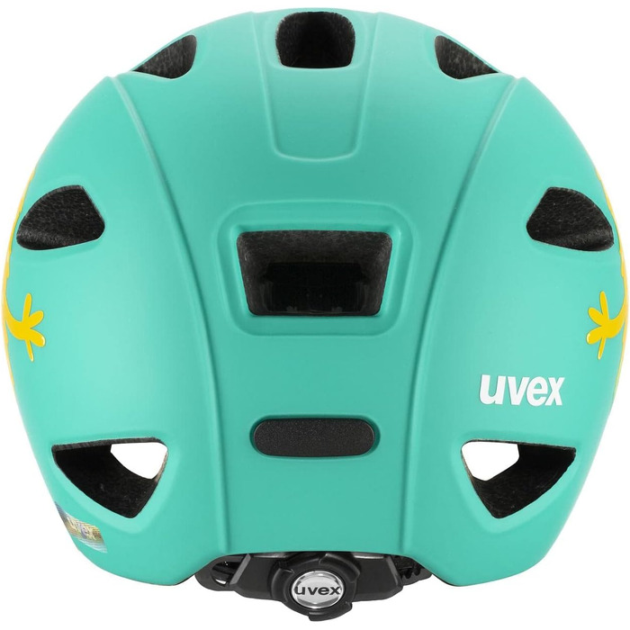 Дитячий велосипедний шолом uvex OYO Style Monster Lagoon, з боковим захистом, регульований розмір 45-50 см, матовий