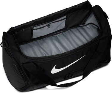 Спортивна сумка Nike Brasilia Medium, чорна, 64x30x30 см