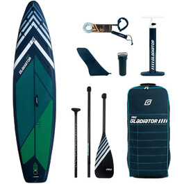 Надувна SUP-дошка Gladiator Pro 11'6 з аксесуарами для початківців і досвідчених, дошка для серфінгу Campsup