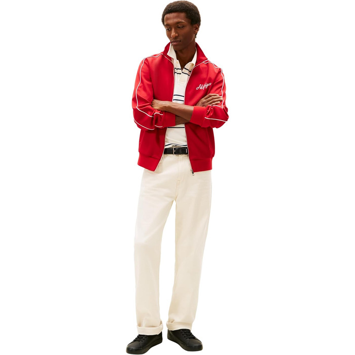 Чоловічі шкіряні кросівки Tommy Hilfiger Th Hi Vulc Core Low LTH Ii ESS (FM0FM05511), чорні, розмір 44 EU