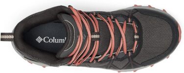 Черевики для туризму жіночі Columbia Peakfreak II Mid Outdry WP, сірі (Dark Grey x Dark Coral), 42 EU
