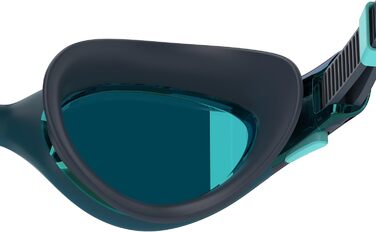 Жіночі дзеркальні плавальні окуляри Speedo Biofuse 2.0 з антивідблиском та антизапотіванням, комфортна посадка, герметичні, регульовані, 1 шт.