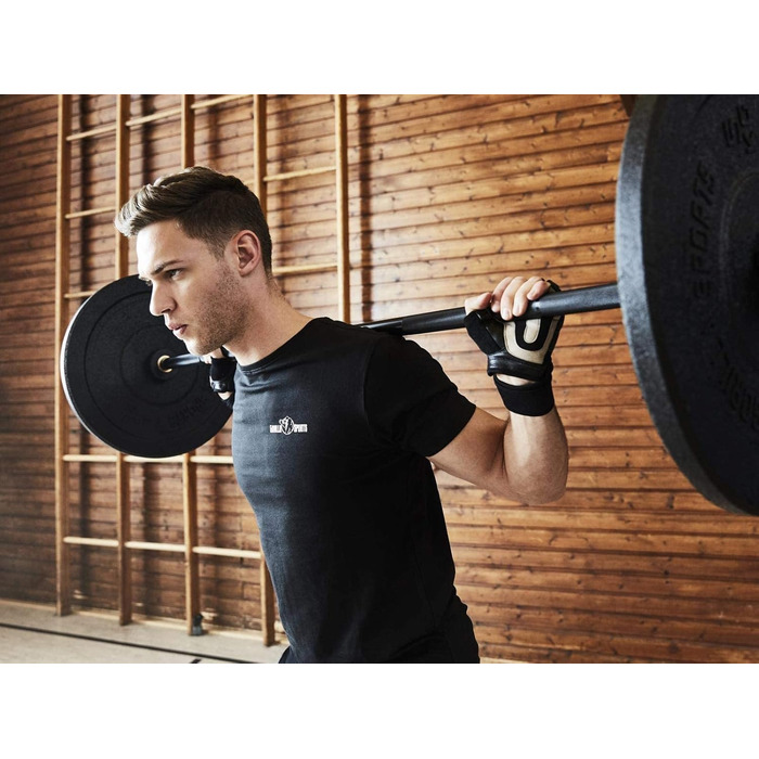 Олімпійські млинці GORILLA SPORTS 2 x 5 кг, гумові, 50 мм, для штанги