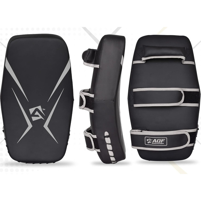 Шлагбаум Pratzen Maya-Leder Curved: бокс, кікбоксинг, муай-тай (одинарний, срібний)