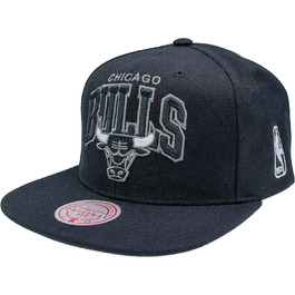 Кепка Mitchell & Ness NBA Chicago Bulls Snapback чорна