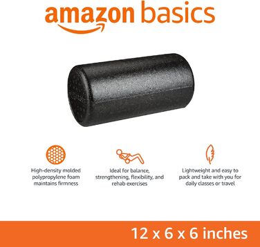 Amazon Basics – Фітнес-ролик з піноматеріалу, високої щільності