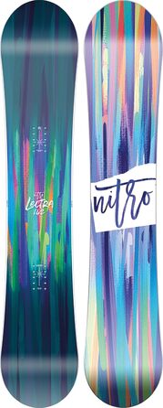 Жіночий сноуборд Nitro Lectra Brush 2024, 142 см, мультиколор