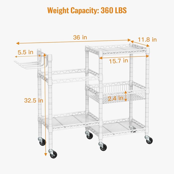 Органайзер для домашнього спортзалу FUTASSI з 3 рівнями, для килимків для йоги, ролерів, гантелей, гир та еластичних стрічок, білий/оптичний сад, подвійний ряд