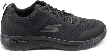 Чоловічі кросівки Skechers Go Walk Arch Fit Idyllic, чорні, розмір 47.5 EU, X-широкі