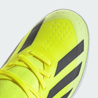Дитячі футбольні бутси adidas X Crazyfast.3 Indoor для залу, 36 2/3 EU, чорно-жовто-білі