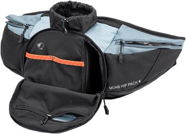 Поясна сумка VAUDE Moab Hip Pack 4 Nordic Blue, універсальна, для спорту та активного відпочинку
