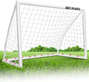 Футбольні ворота NET PLAYZ для саду, міцна швидкозбірна сітка, різні розміри, всепогодні, подарунок для дітей та дорослих