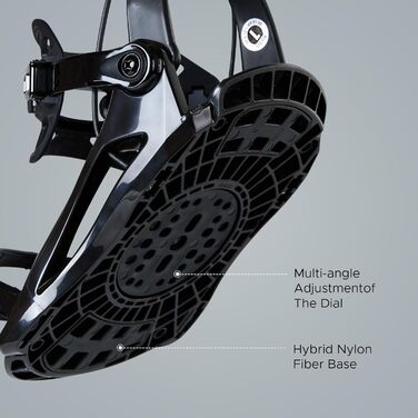 Кріплення для сноуборду XCMAN, чорні, розмір M - для чоловіків