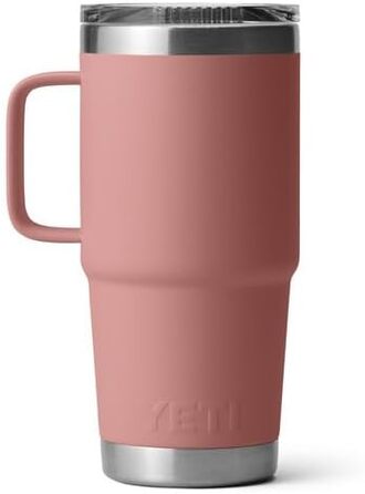 Термочашка YETI Rambler 591 мл, рожевий Sandstone, дорожня