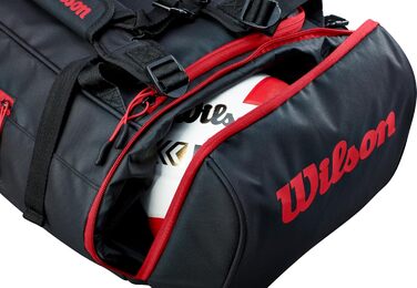 Дорожня сумка Wilson Duffle Footlocker, червона