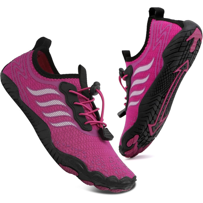 Чоботи для плавання чоловічі та жіночі, аквашузи, шкарпетки для плавання, літні, швидковисихаючі, для серфінгу, розмір 38 EU, фіолетовий