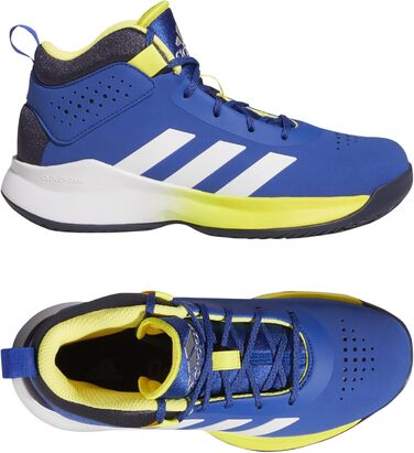 Дитячі кросівки adidas Cross Em Up 5 K Wide (Не для футболу) 37 1/3 EU, Синій
