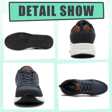 Sneaker TARELO для чоловіків: кросівки з повітряною подушкою, зручні та легкі для занять спортом та відпочинку (зелені, сині, 42 EU)