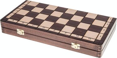 Шахи дерев'яні Square 40x40 см – комплект шахова дошка та фігури для гри, спортивний набір